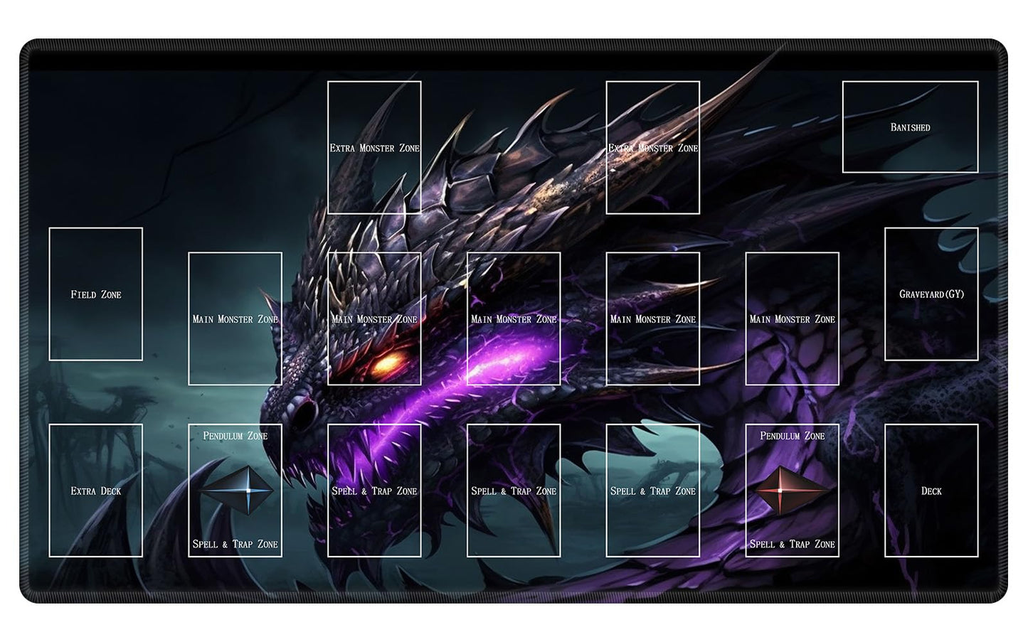 Excellent Fantasy! TCG Playmat - Dragon themed proffesional