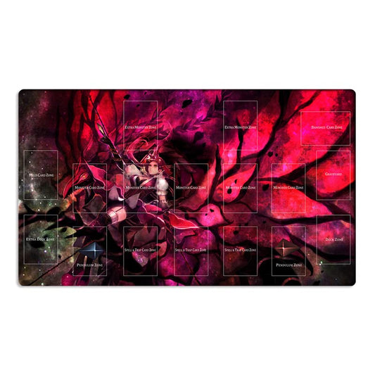 Rose Theme proffesional TCG Play Mat/Mouse Mat