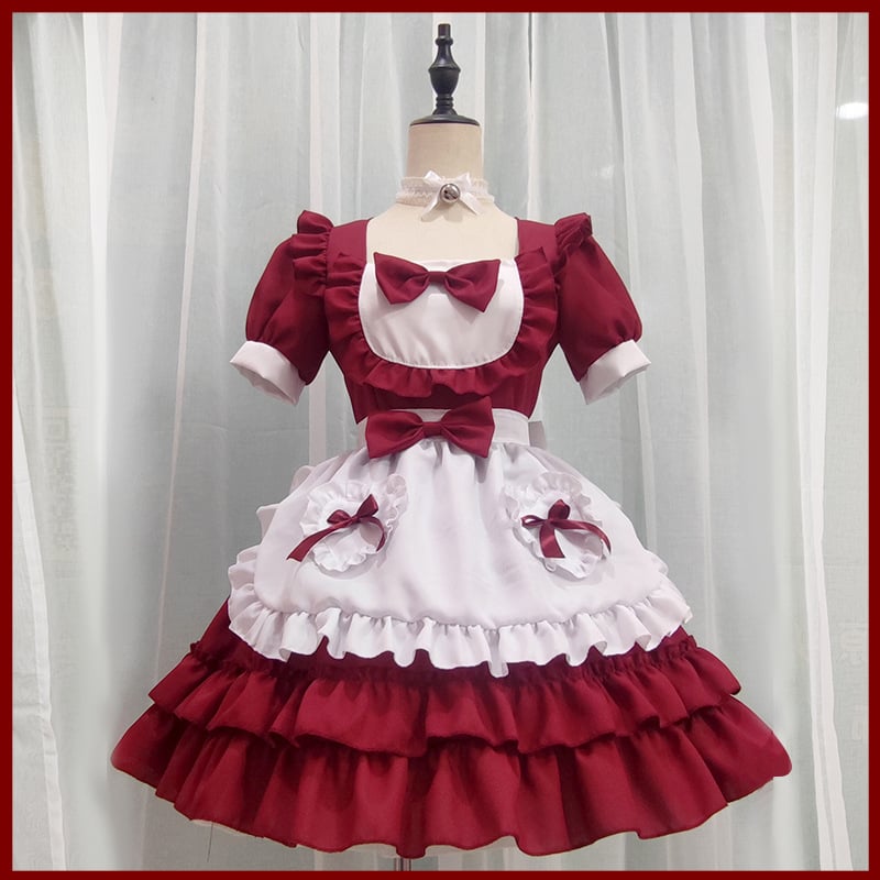 Cosplay Women's Two-Dimensional Maid Costume Outfit