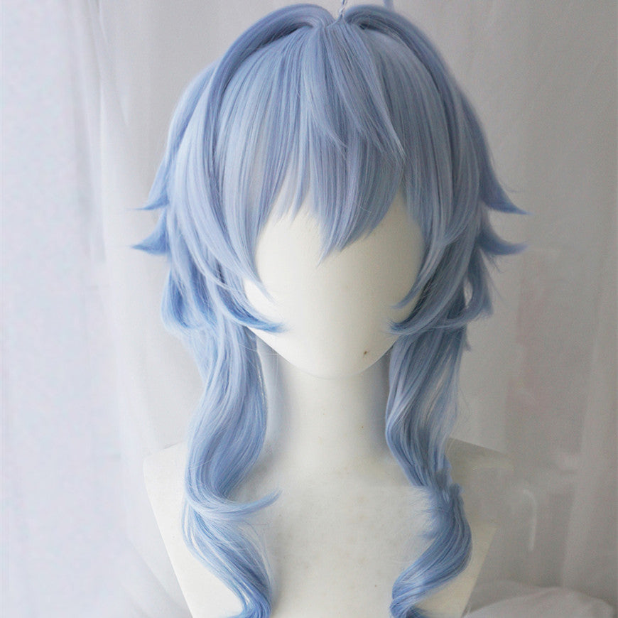 Gradient Natural Microvolume Scalp Cosplay Wig