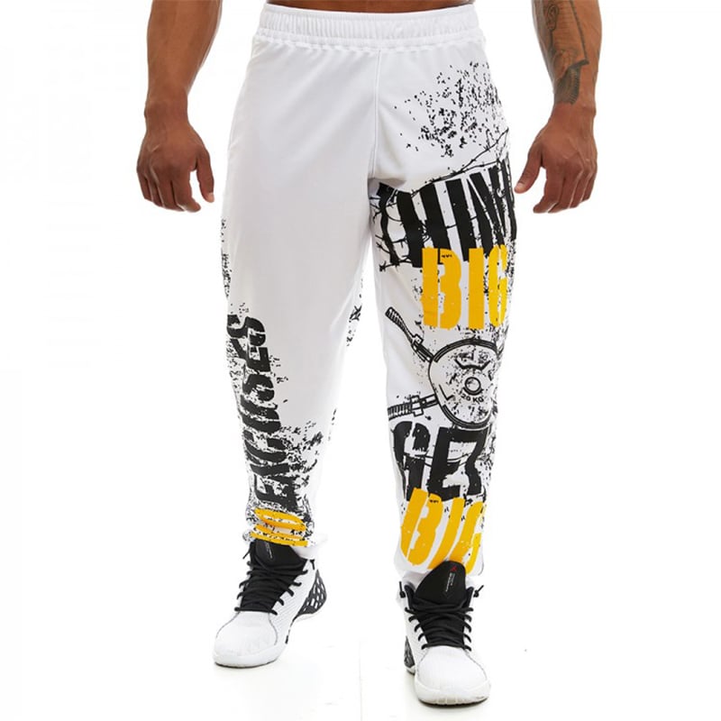 Men's Quick-Drying Loose Fitness Training Pants