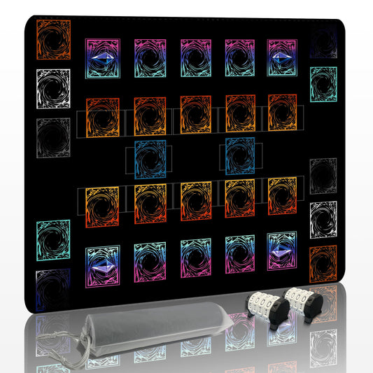 Fantastic Quality Dual Player Proffesional Playmat  - Free Counters & Storage Bag Included!