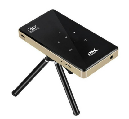 Smart Android Micro Projector, Wireless Connectivity, Built-In Speaker, Touch Control & Remote Access