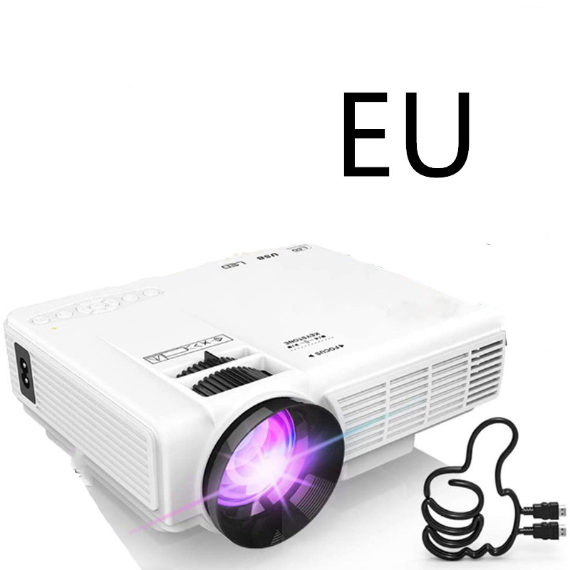 (HOT!!) 1080p Hd Portable Projector ((3600)) lumens!!! High-Brightness, High-Definition, (Projection Size: 32 - 170 cm) built-in speaker!