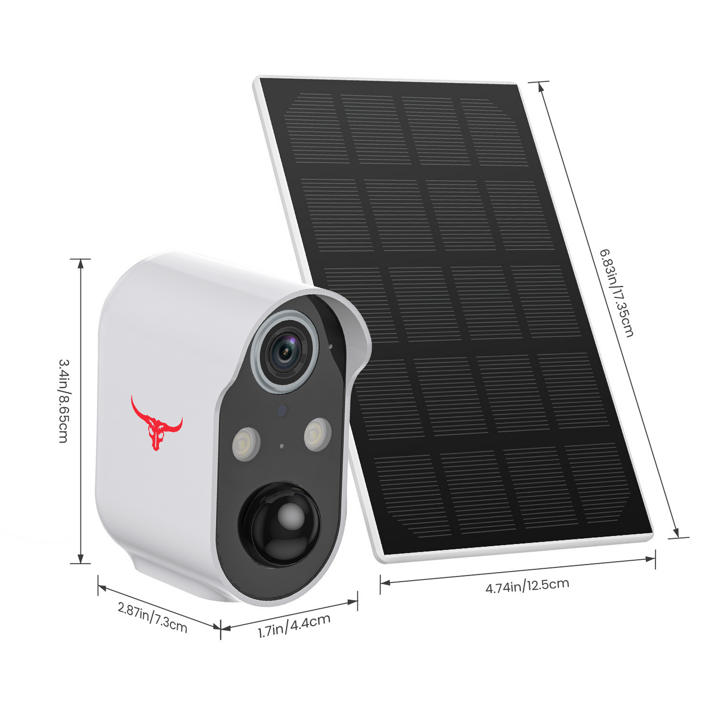 HIGH QUEALITY! Wireless Security Camera SOLAR PANEL POWERED, PERMANENTLY ON!