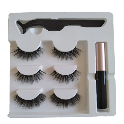 3D Magnetic Eyelashes Set for Natural Volume (Multiple Selections)