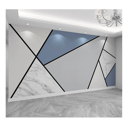 Nordic 3D Wallpaper for Living Room and Bedroom