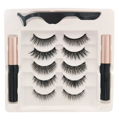3D Magnetic Eyelashes Set for Natural Volume (Multiple Selections)