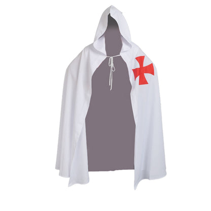 Medieval Renaissance Knight Cloak, (may come with a simplistic medieval tunic also dispatcher not clearly specified) see images