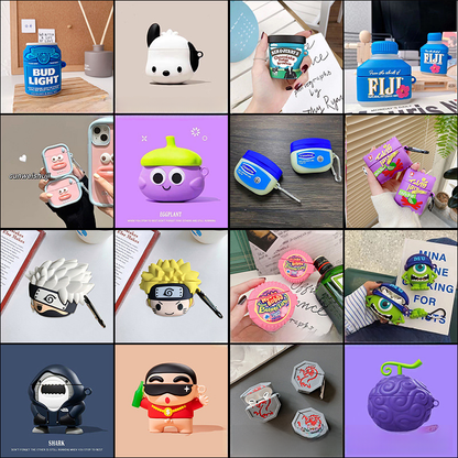 Cute Cartoon Soft Case for AirPods 2 & Pro 3 100+ designs!!