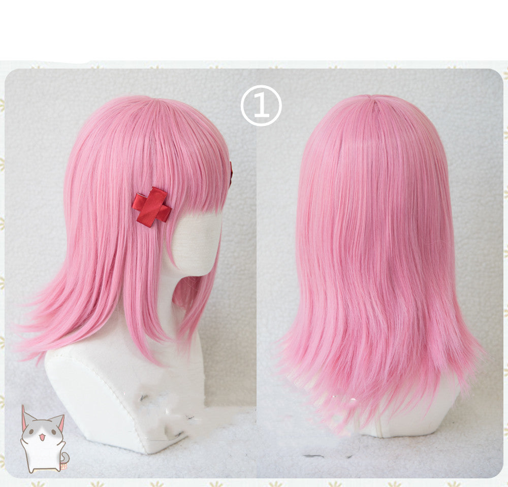 Daily Uniform / Cosplay Beautiful pink Wig