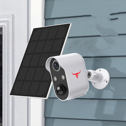 HIGH QUEALITY! Wireless Security Camera SOLAR PANEL POWERED, PERMANENTLY ON!