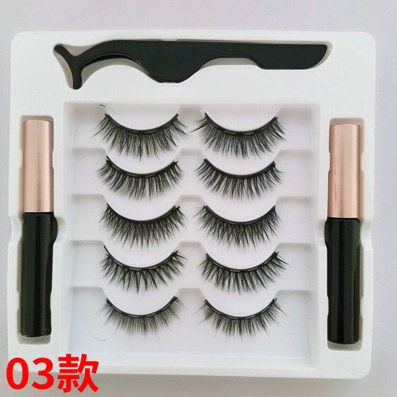 3D Magnetic Eyelashes Set for Natural Volume (Multiple Selections)