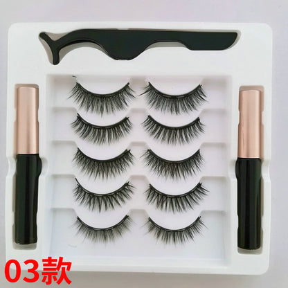 3D Magnetic Eyelashes Set for Natural Volume (Multiple Selections)