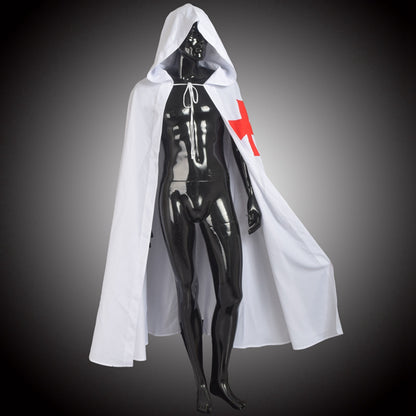 Medieval Renaissance Knight Cloak, (may come with a simplistic medieval tunic also dispatcher not clearly specified) see images