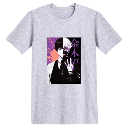 Tokyo Ghoul Anime Couple Short Sleeve T-Shirt