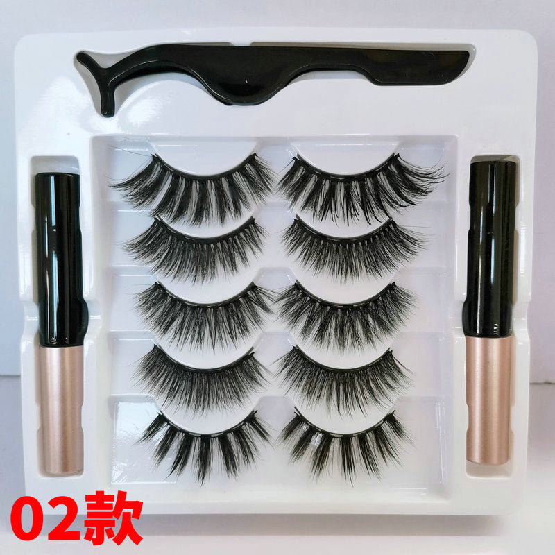 3D Magnetic Eyelashes Set for Natural Volume (Multiple Selections)