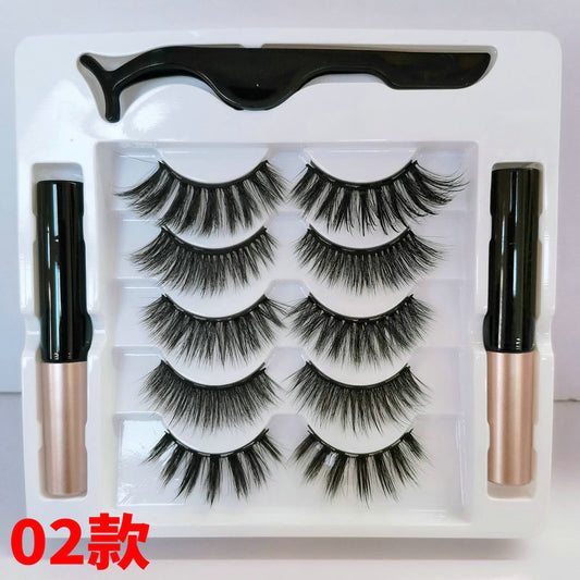 3D Magnetic Eyelashes Set for Natural Volume (Multiple Selections)