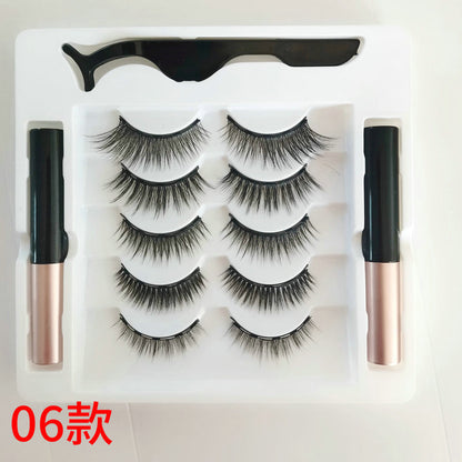 3D Magnetic Eyelashes Set for Natural Volume (Multiple Selections)