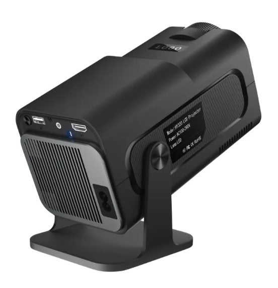 Portable Projector ((2000 lumens!!!!))High-Definition Projection, 1080p 30 to 150 inches