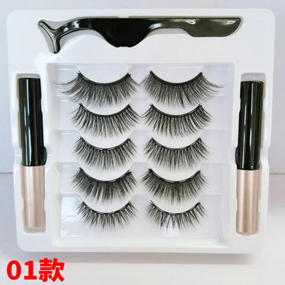 3D Magnetic Eyelashes Set for Natural Volume (Multiple Selections)